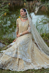 Embellished Kameez and Lehenga Pakistani Bridal Dress