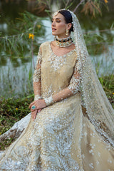 Embellished Kameez and Lehenga Pakistani Bridal Dress