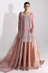 Pakistani Wedding Dress in Bridal Lehenga Shirt Style