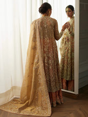 Premium Pakistani Bridal Outfit in Lehenga Choli Style