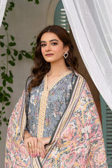 Printed | Khaddar | 3PC