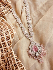 Serene Malaa Set – Pink with Silver Base