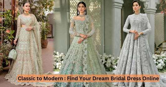 From Classic to Modern  Find Your Dream Bridal Dress Online