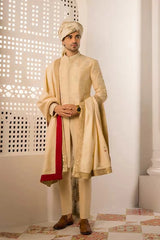 Designer Sherwani And Turban For Grooms Wedding