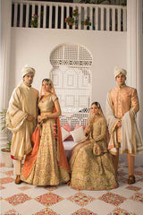 Designer Sherwani And Turban For Grooms Wedding