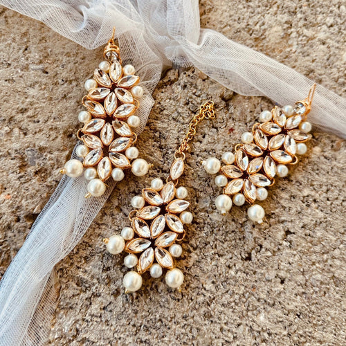 Ethereal Pearl Cascade Set