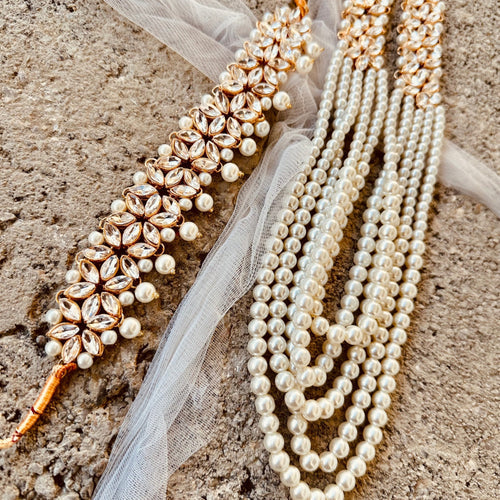 Ethereal Pearl Cascade Set