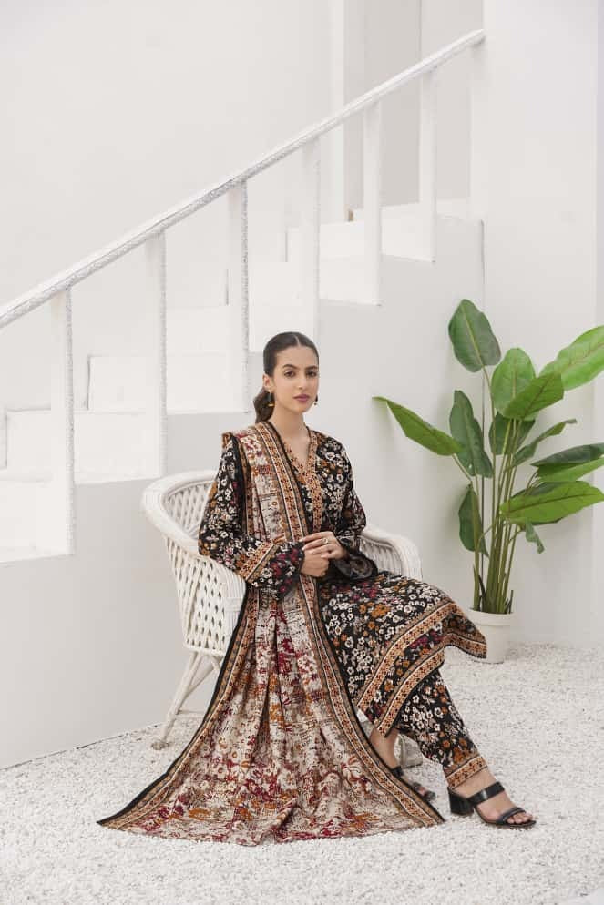 Printed | Khaddar | 3PC