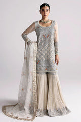 Pakistani Wedding Dress in Bridal Gharara Shirt Style