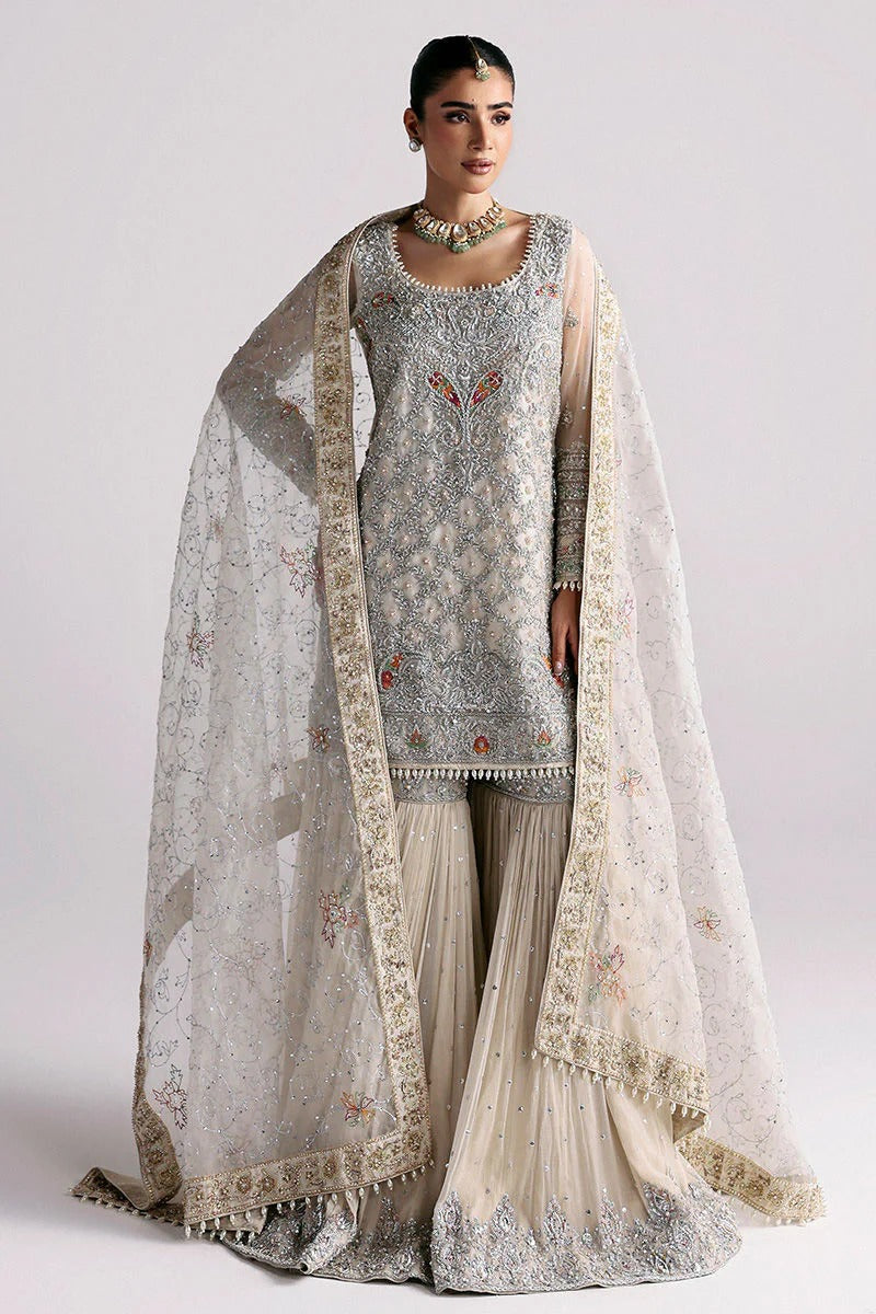 Pakistani Wedding Dress in Bridal Gharara Shirt Style