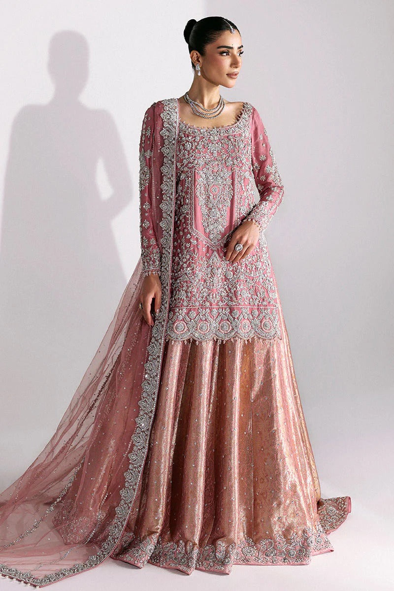 Pakistani Wedding Dress in Bridal Lehenga Shirt Style