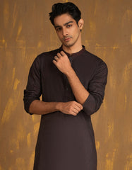 MAROON COTTON KURTA