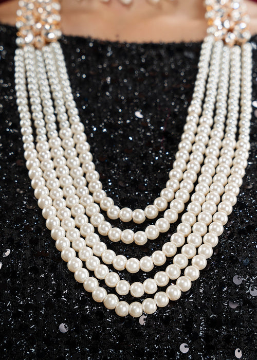 Ethereal Pearl Cascade Set